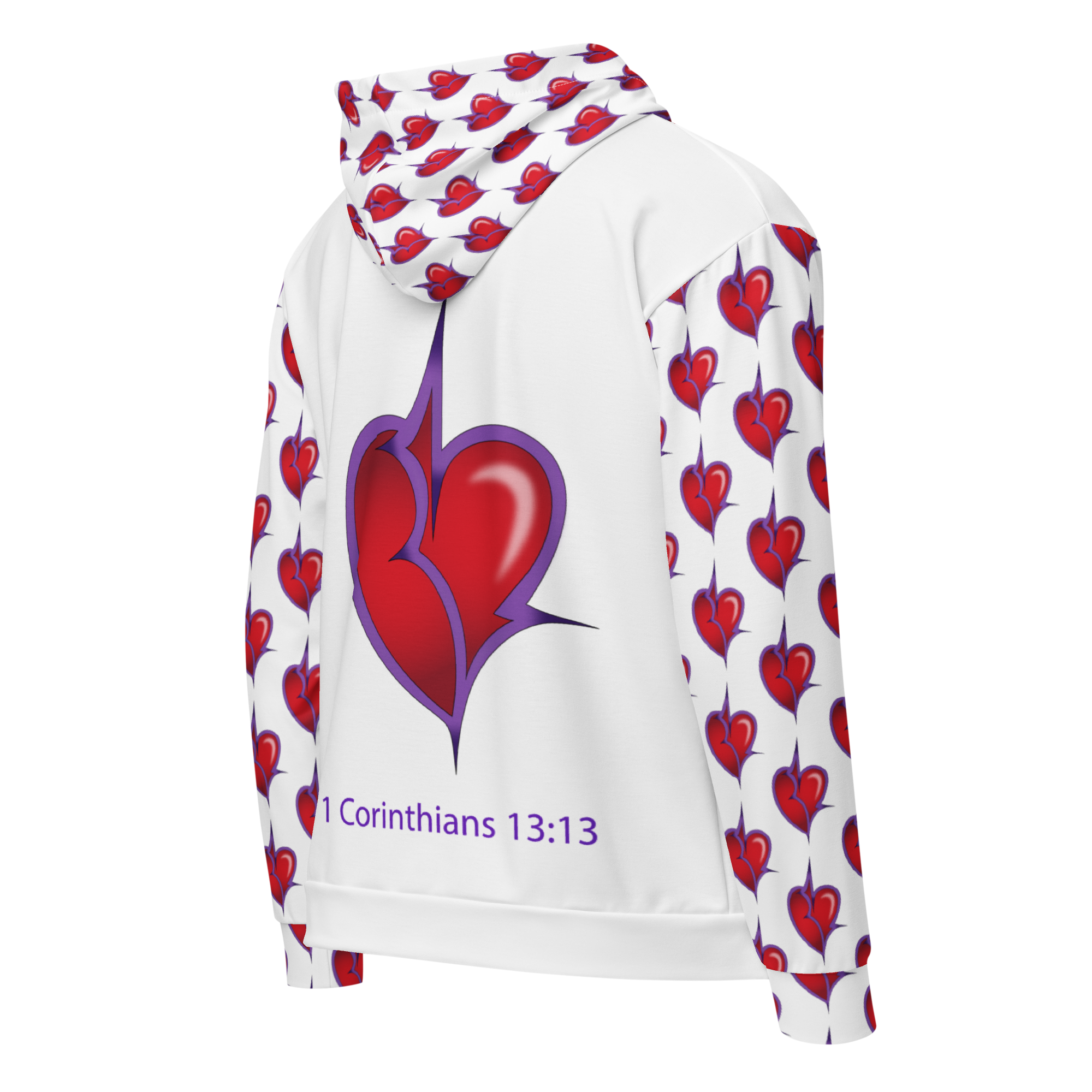 Unisex Zip Hoodie - LOVE Unisex Zip Hoodie - LOVE